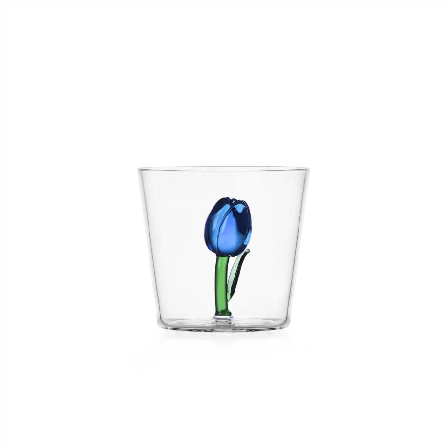 Verre à eau Botanica — Blue Tulip