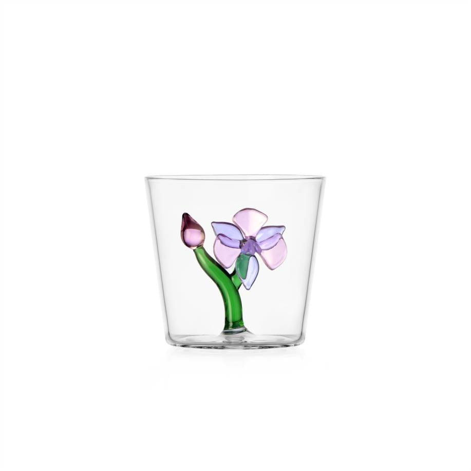 Verre à eau Botanica — Orchid Inside