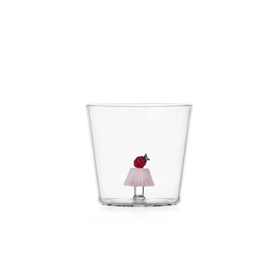 Verre à eau Pâtisserie — Raspberry Charlotte
