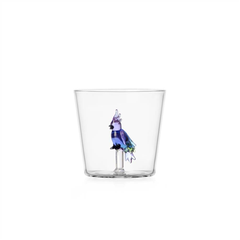 Verre à eau Talking Tress — Blue Cockatoo