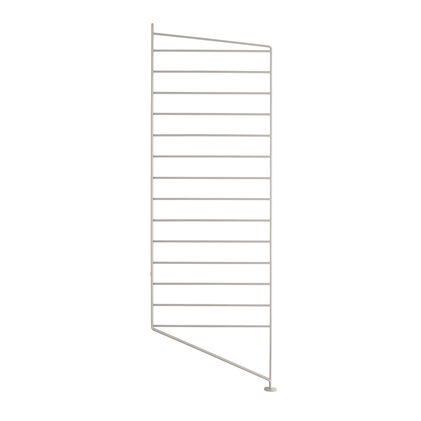 Montant au sol String System — Beige · H 85 × P 30 cm · Lot de 2