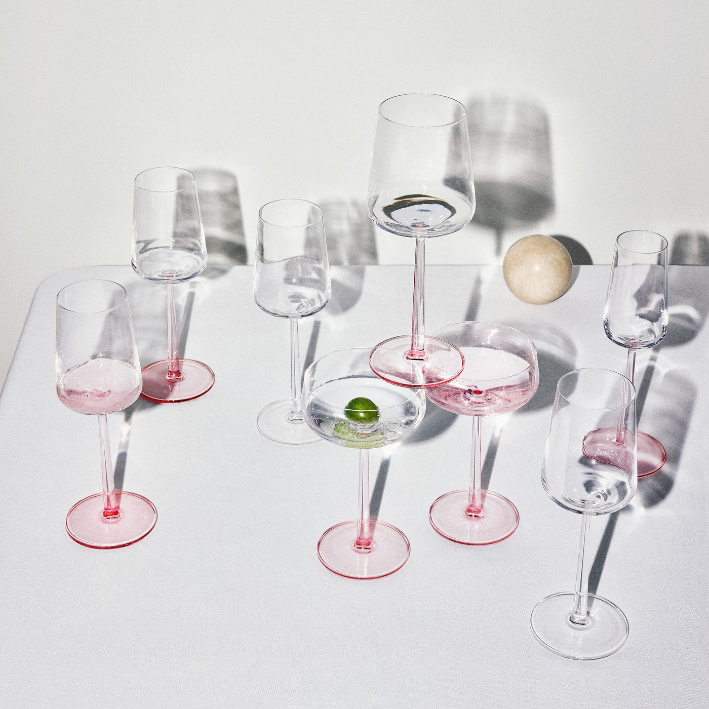 Verre à vin blanc Essence Rose (lot de 2)