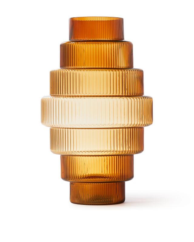 Vase Steps - XXL, ochre