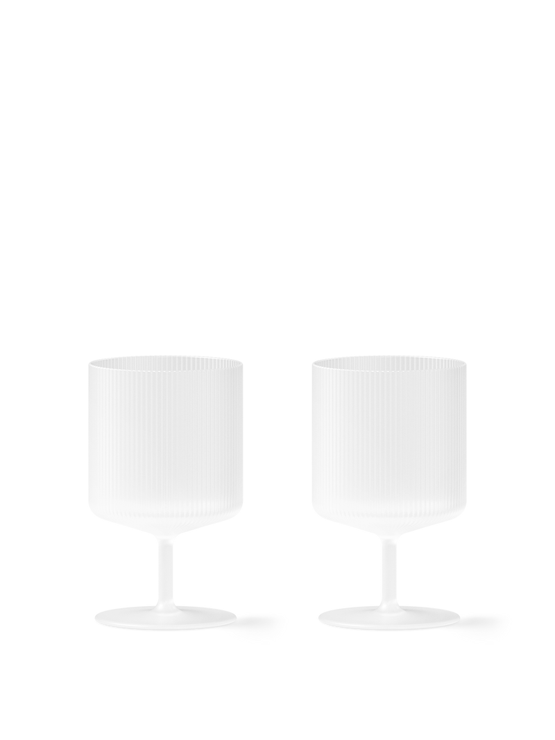 Verre à vin Ripple (Lot de 2), Frosted
