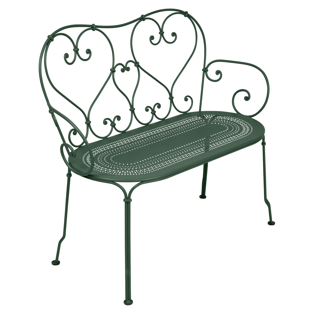 Banc 1900 — Vert cèdre