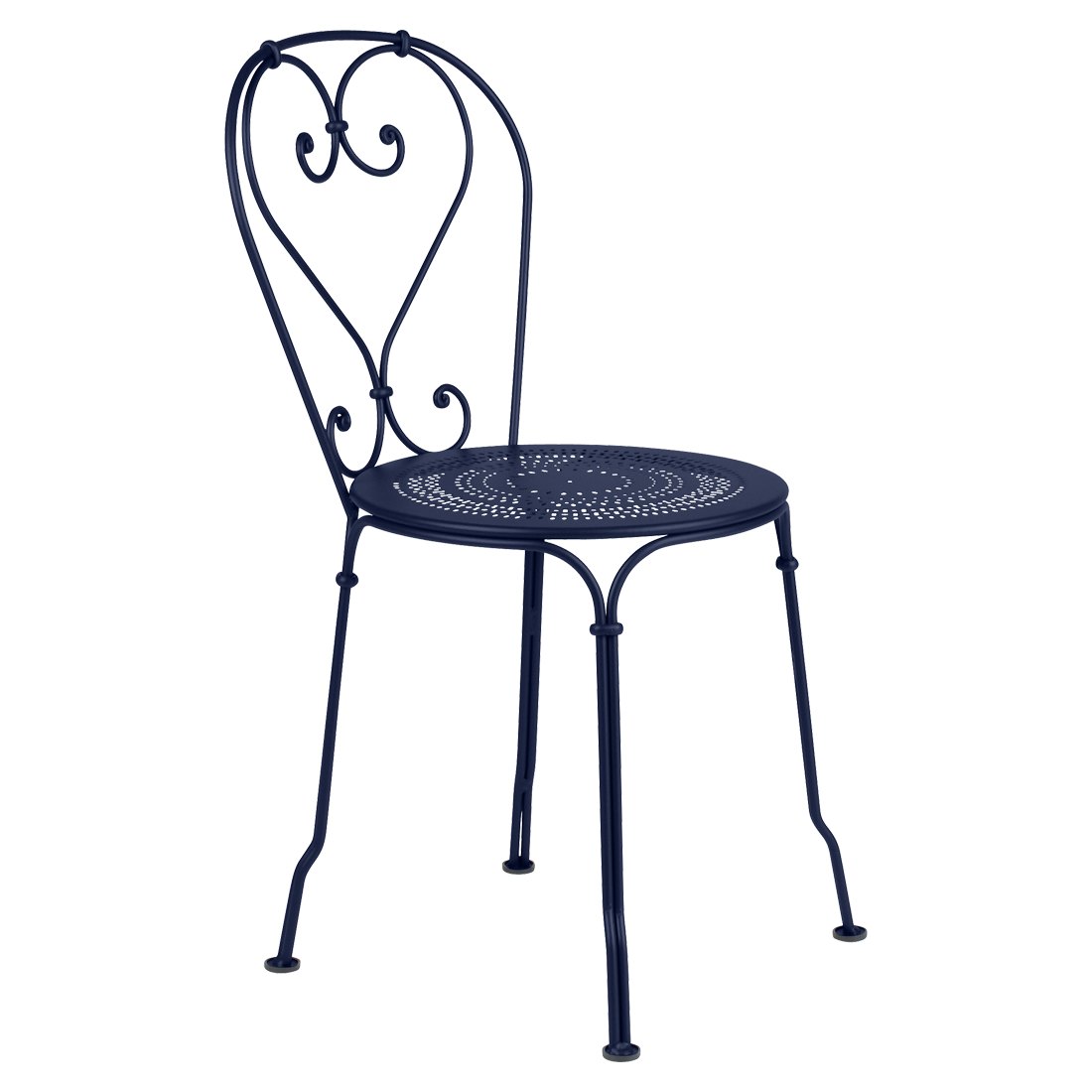 Chaise 1900 — Bleu abysse