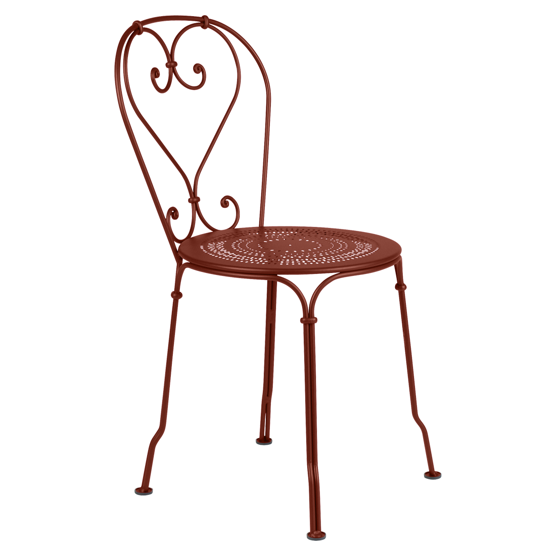 Chaise 1900 — Ocre rouge