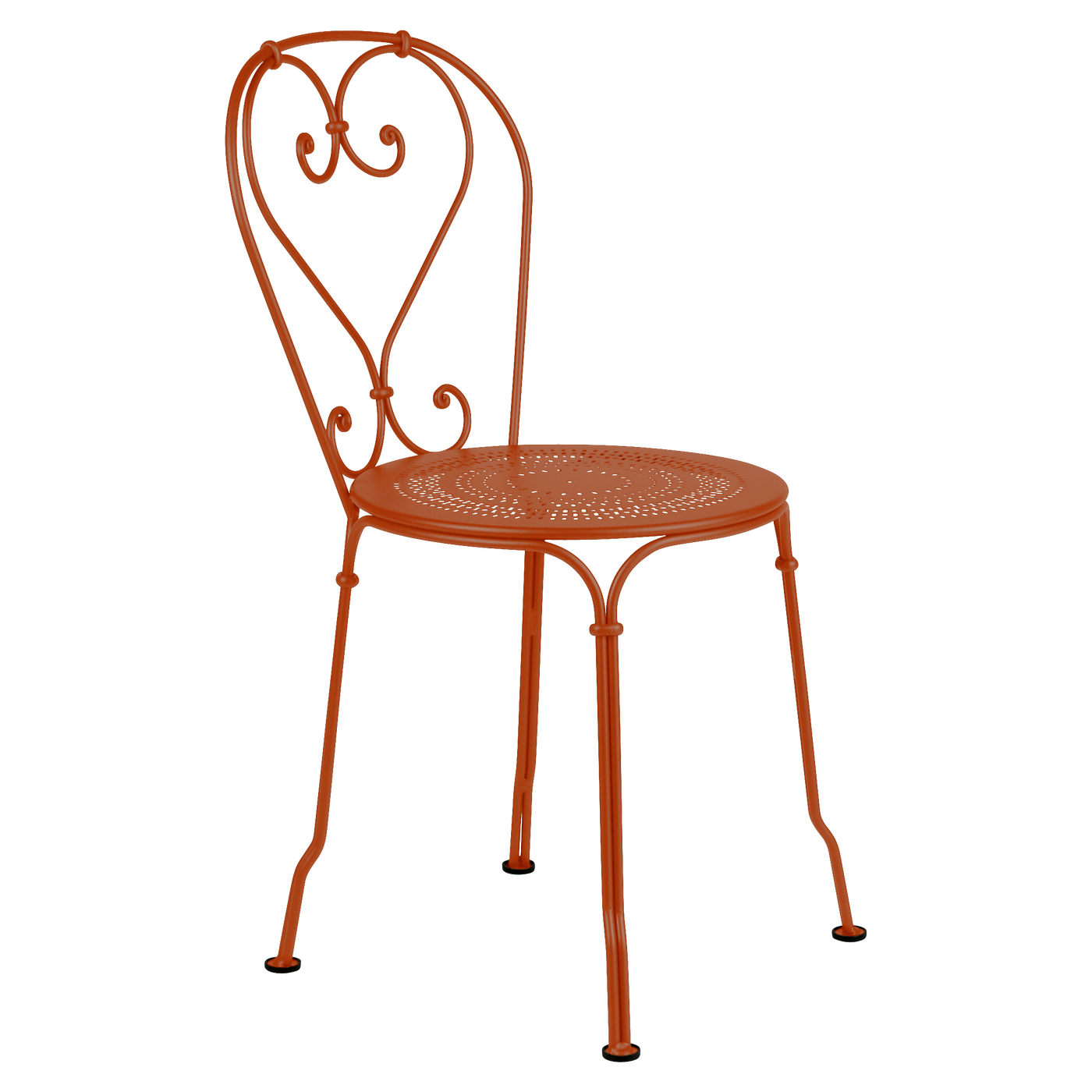 Chaise 1900 — Orange confite