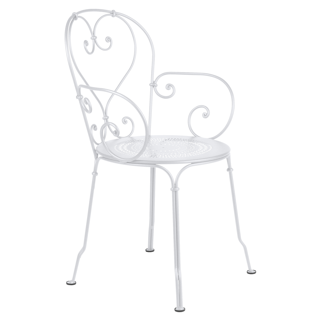 Fauteuil 1900 — Blanc coton