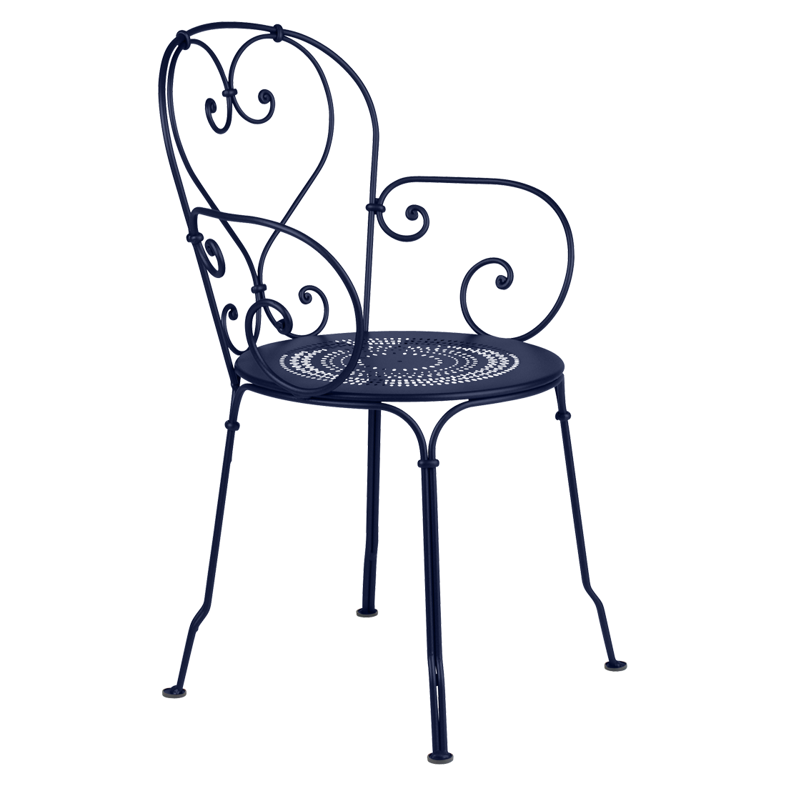 Fauteuil 1900 — Bleu abysse