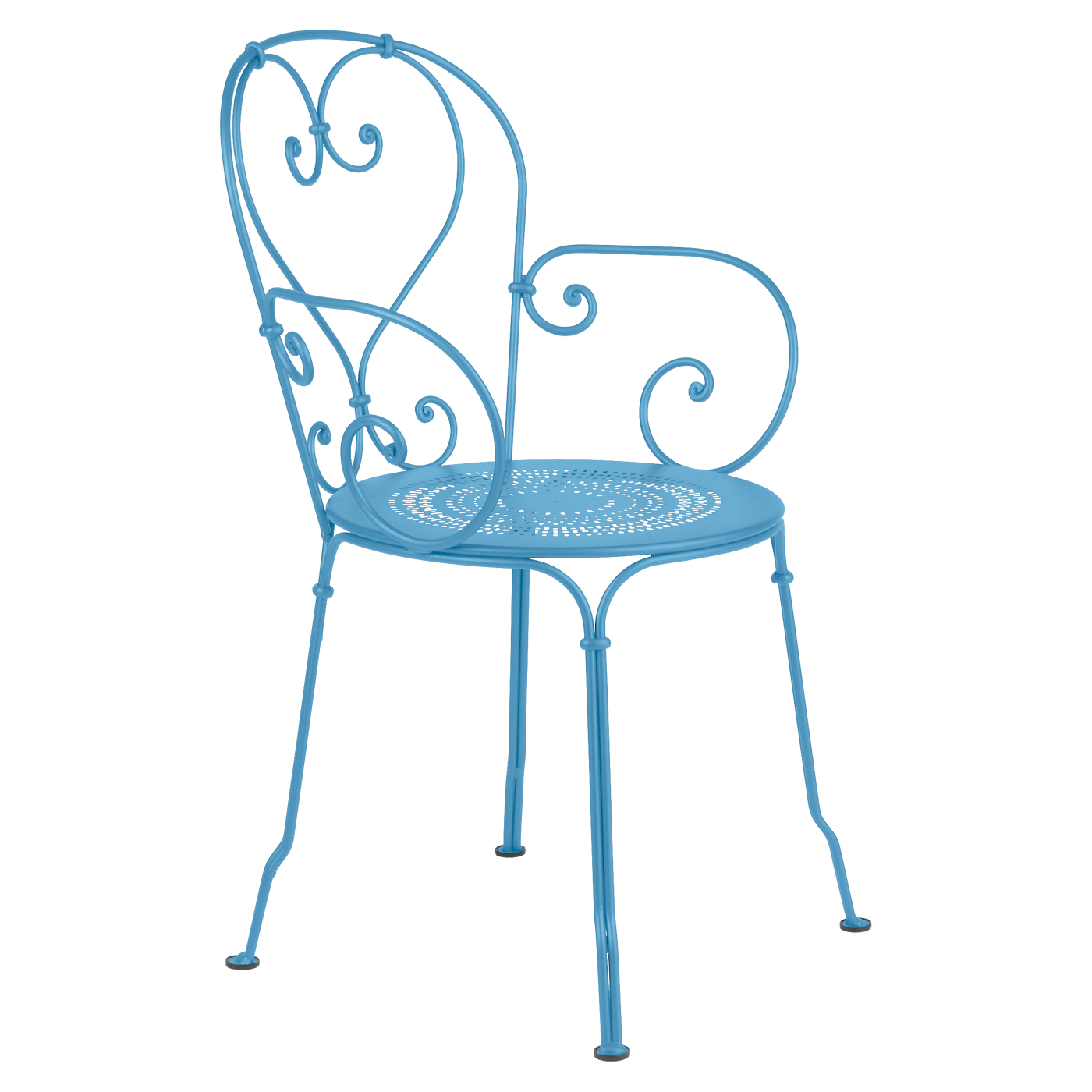 Fauteuil 1900 — Bleu maya