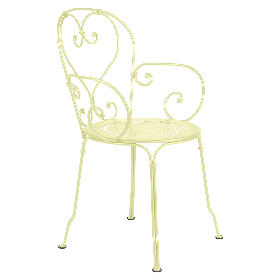 Fauteuil 1900 — Citron givré