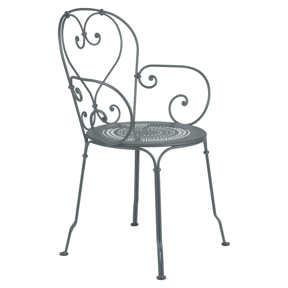 Fauteuil 1900 — Gris orage