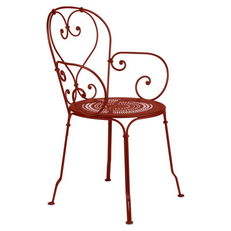 Fauteuil 1900 — Ocre rouge