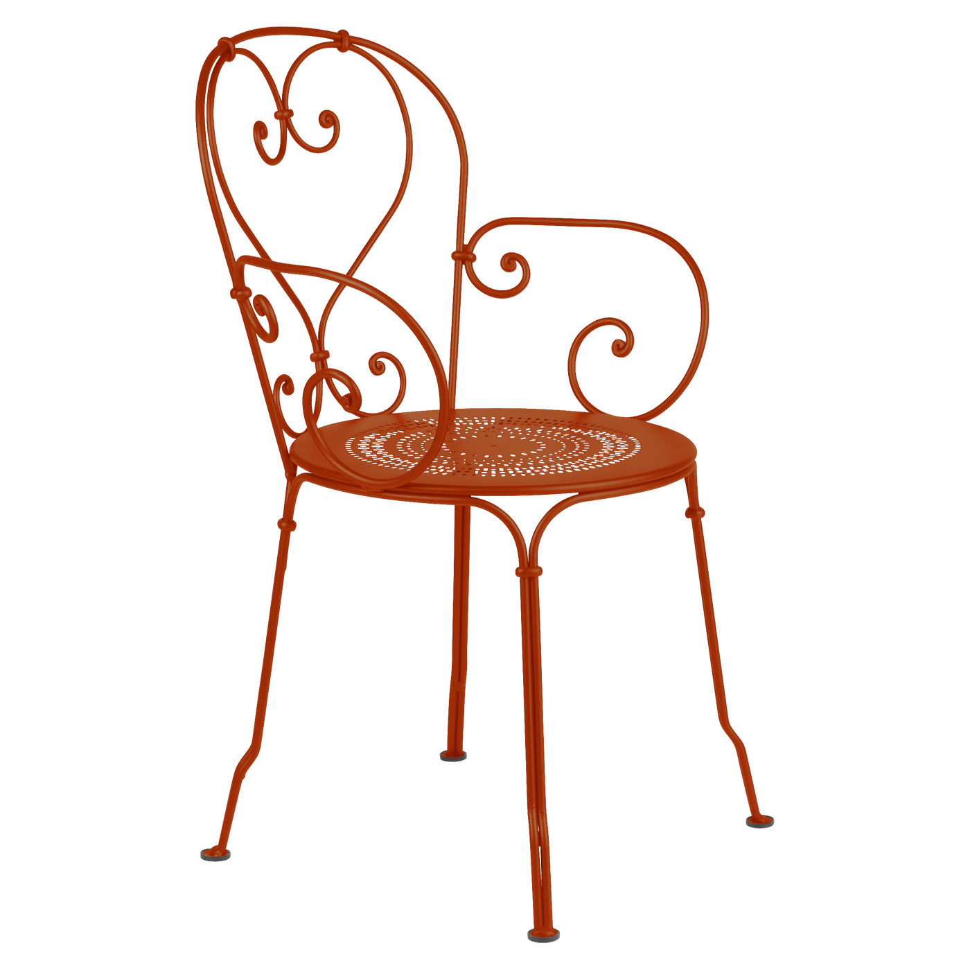 Fauteuil 1900 — Orange confite