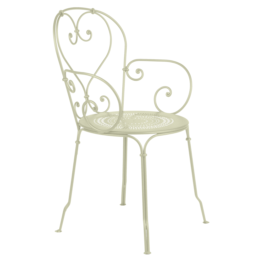 Fauteuil 1900 — Vert tilleul