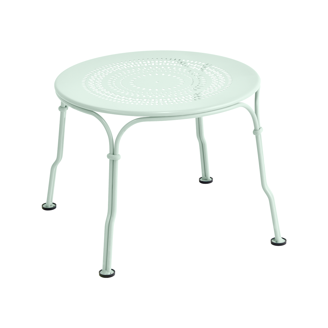 Table basse 1900 Ø 45 cm — Menthe glaciale