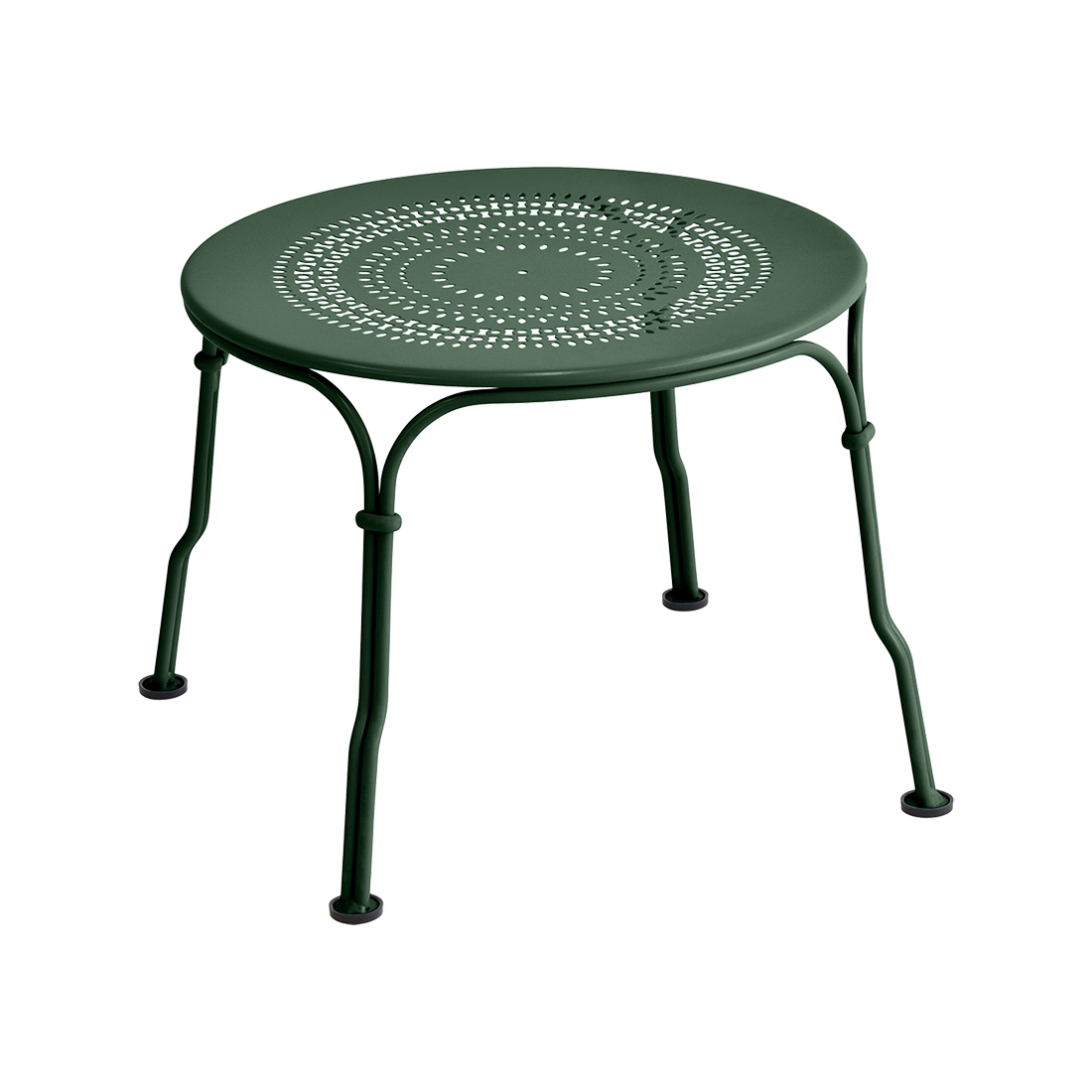 Table basse 1900 Ø 45 cm — Vert cèdre