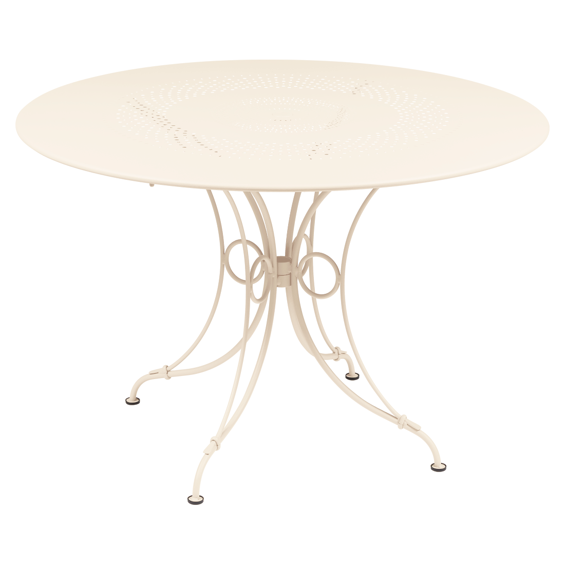 Table 1900 Ø 117 cm — Beige latte