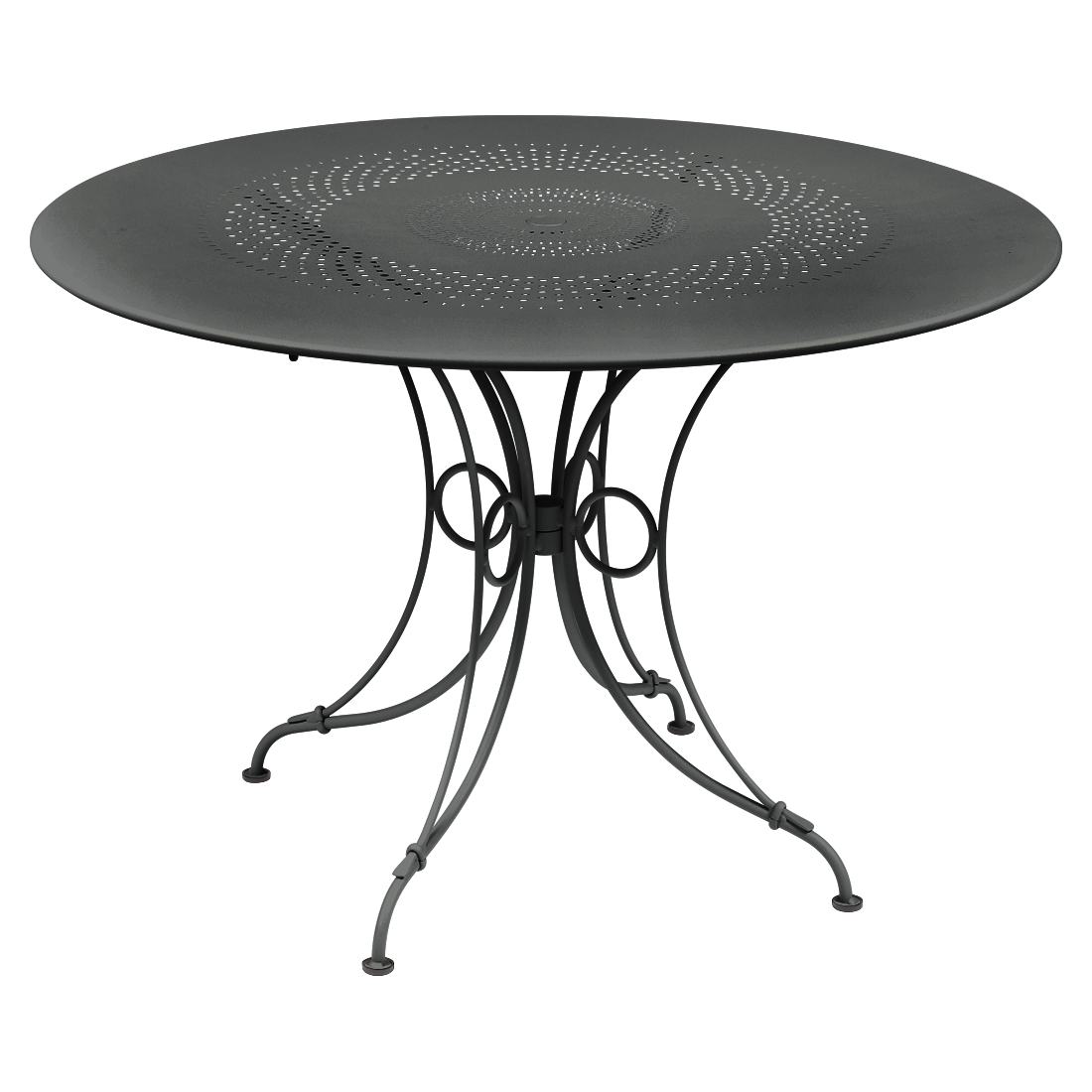 Table 1900 Ø 117 cm — Carbone