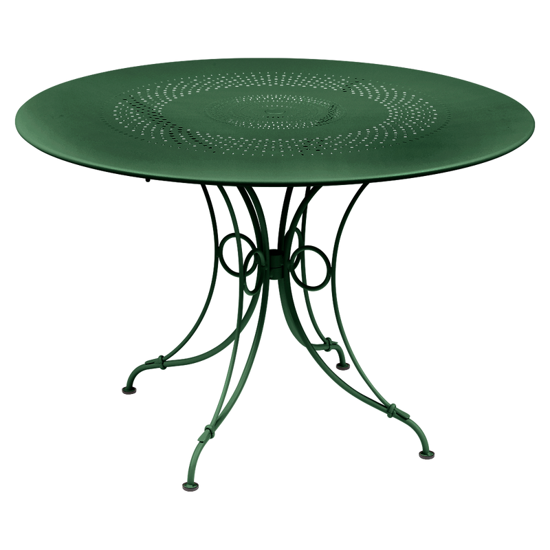 Table 1900 Ø 117 cm — Vert cèdre