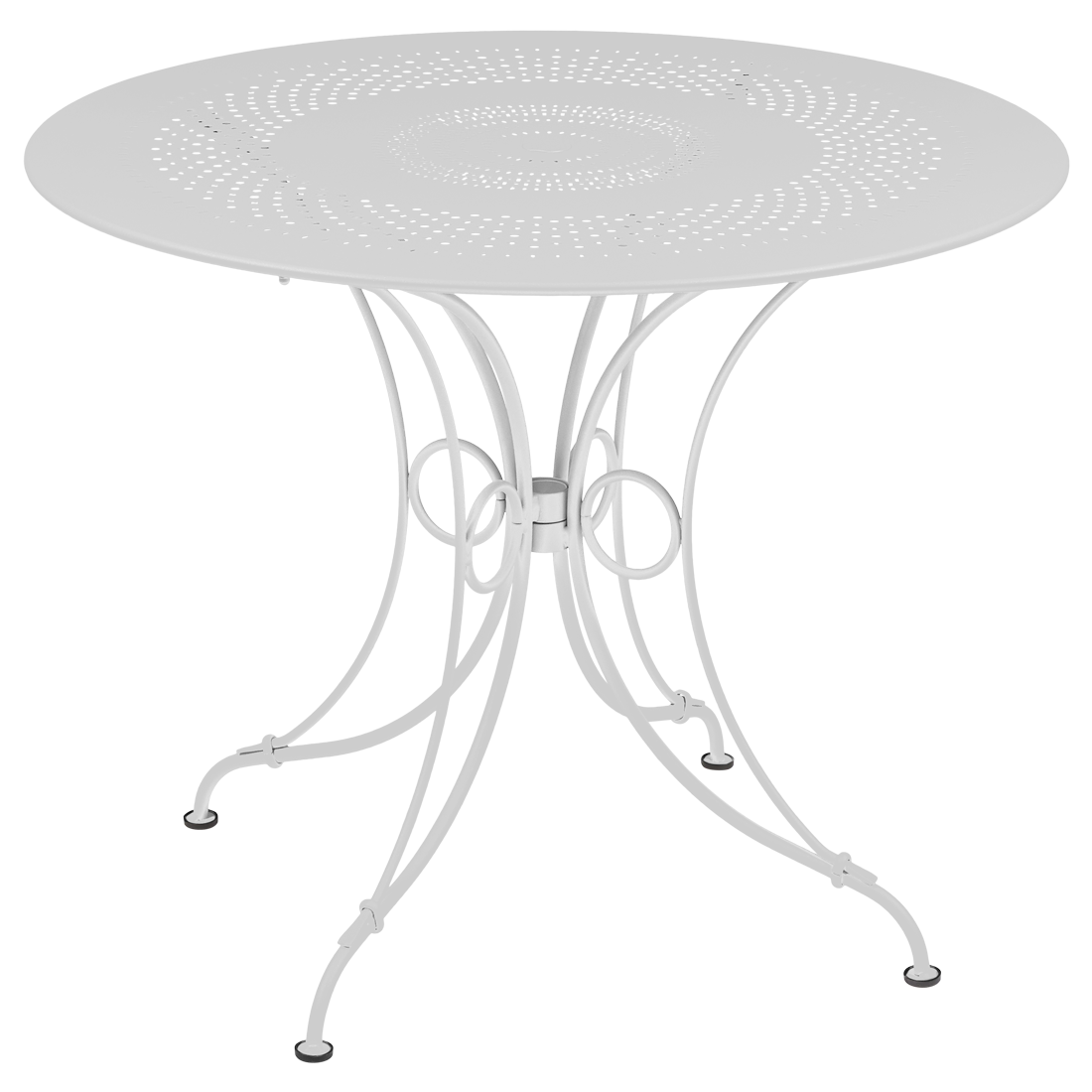 Table 1900 Ø 96 cm — Blanc coton