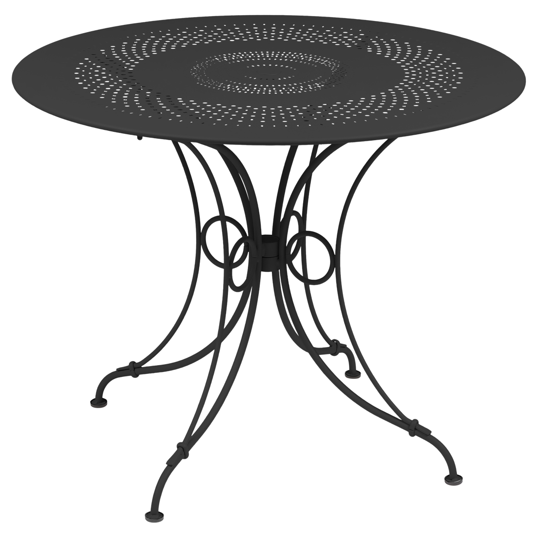 Table 1900 Ø 96 cm — Carbone