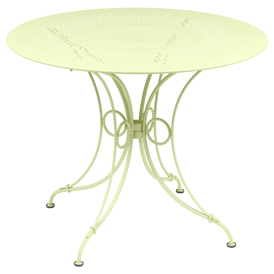 Table 1900 Ø 96 cm — Citron givré