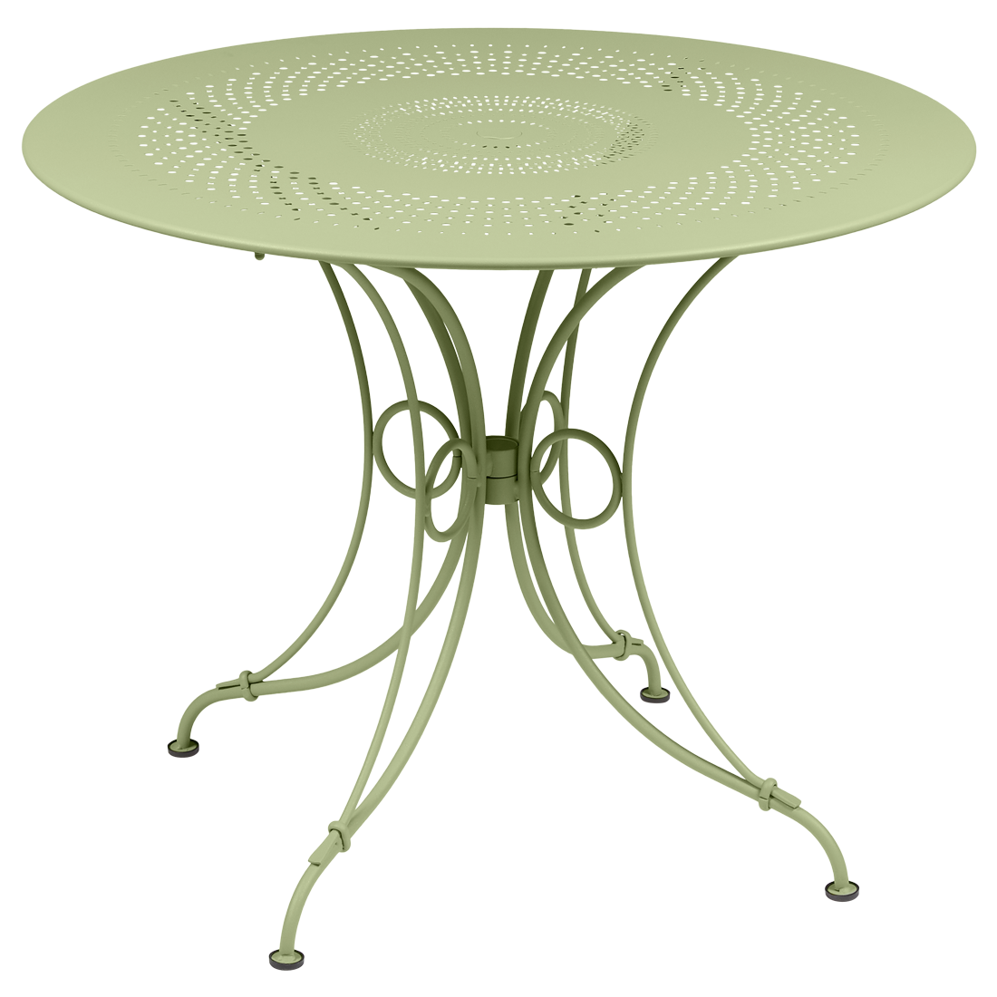 Table 1900 Ø 96 cm — Vert tilleul