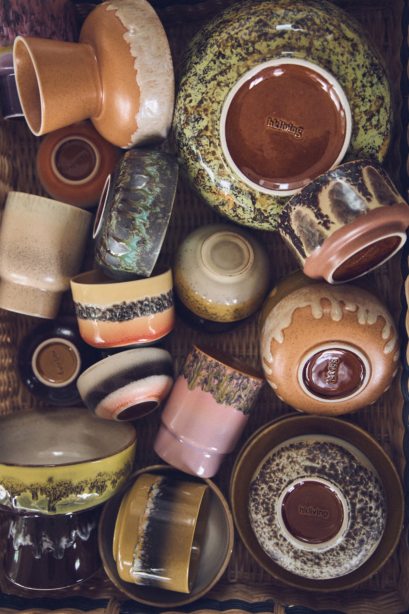 Petite bougie parfumée 70s Ceramics