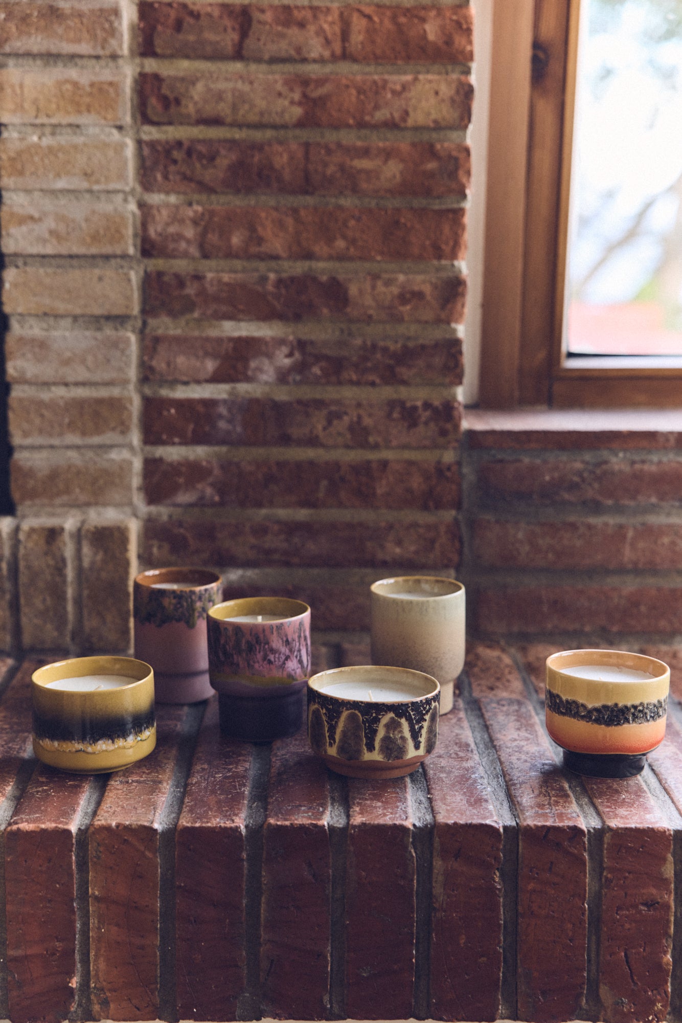 Petite bougie parfumée 70s Ceramics