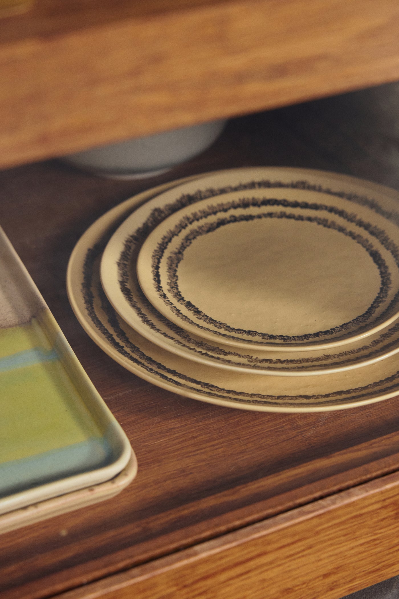 Assiettes d'entrée 70s Ceramics (Set de 2)