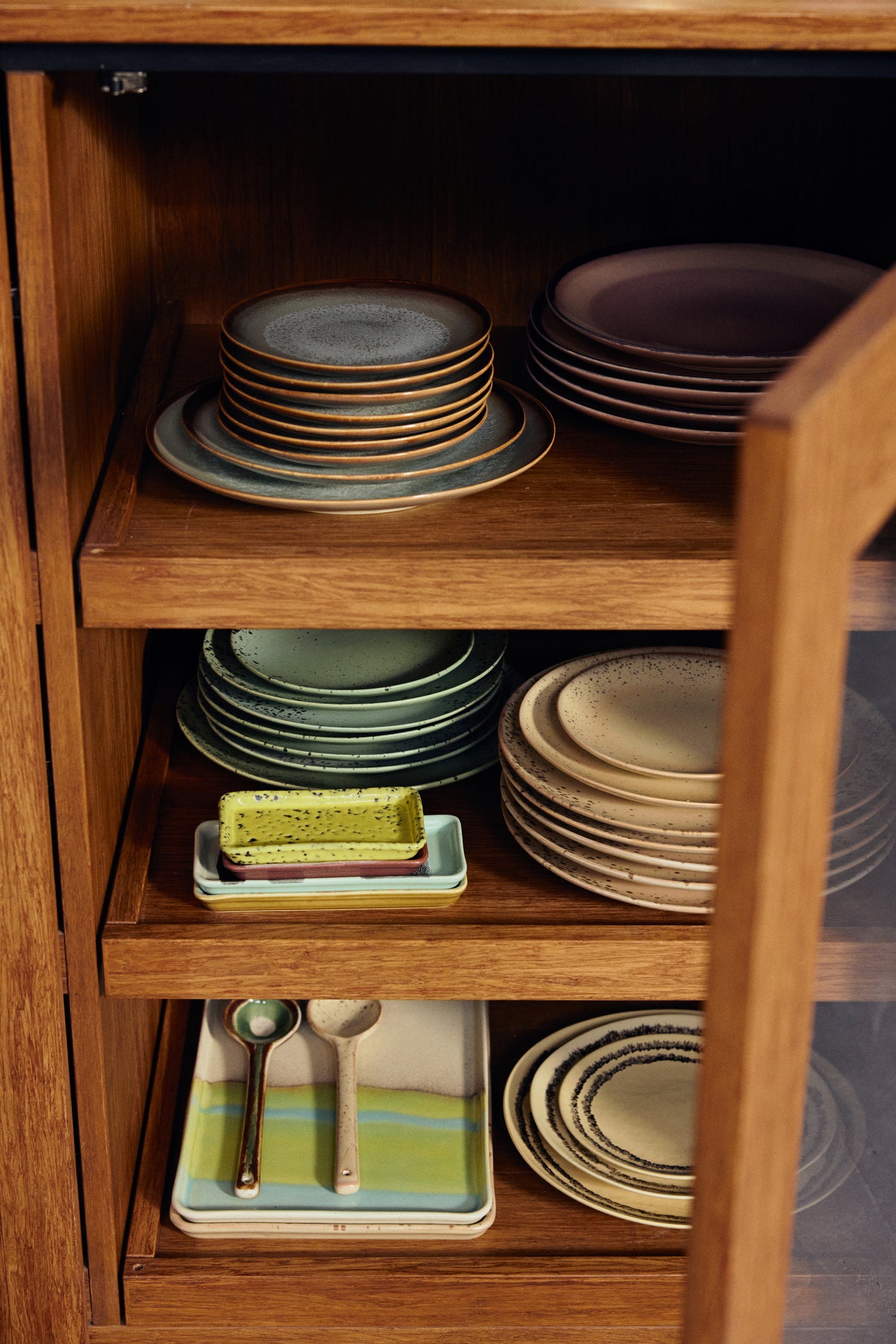 Assiettes plat 70s Ceramics (Set de 2)