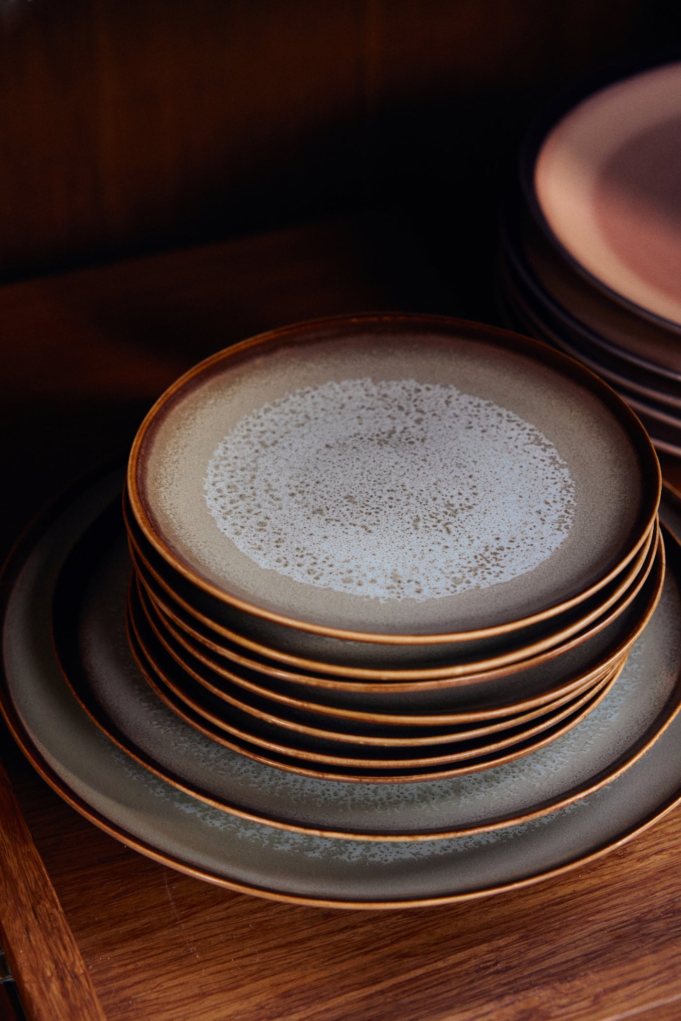Assiettes d'entrée 70s Ceramics (Set de 2)
