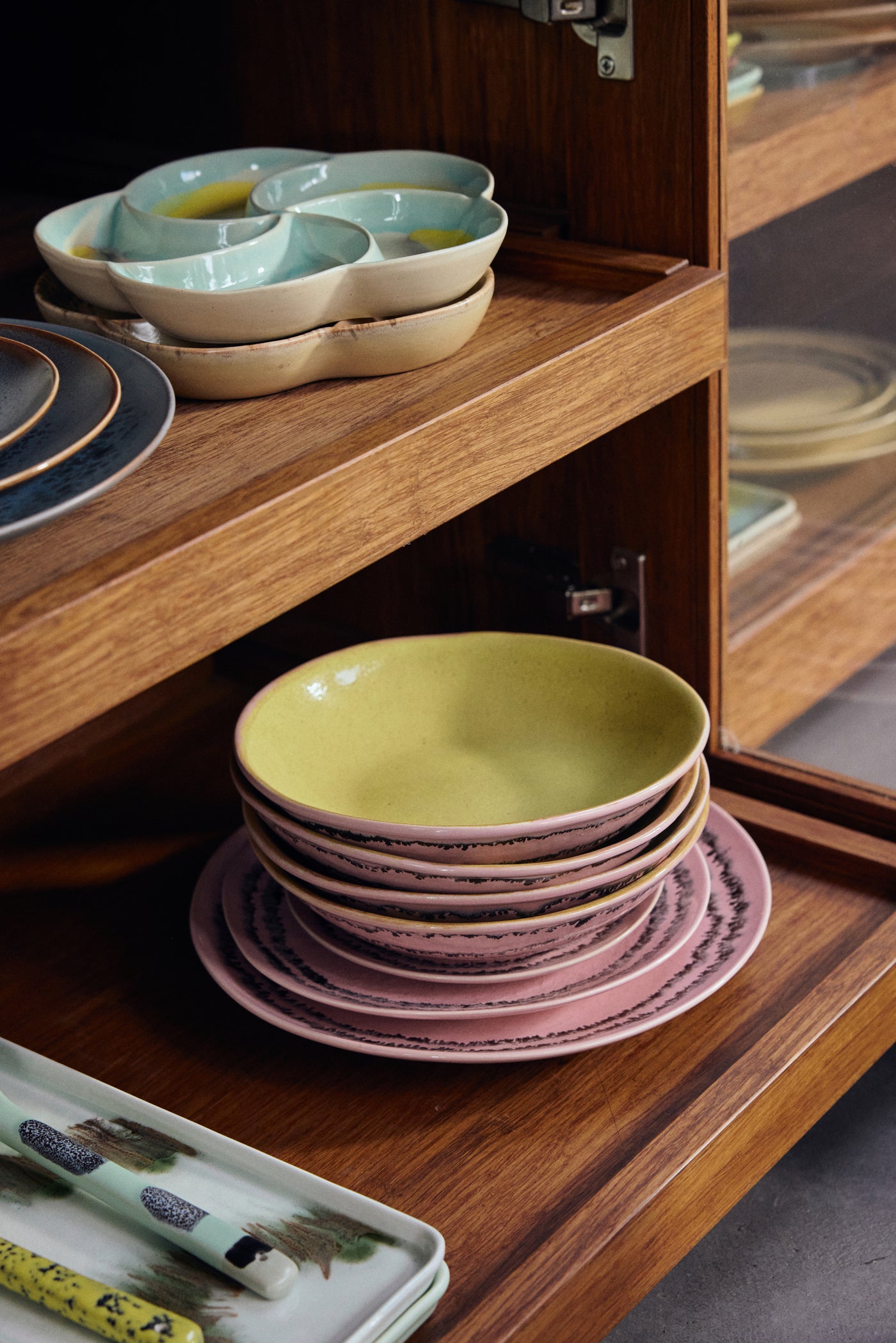 Assiettes plat 70s Ceramics (Set de 2)