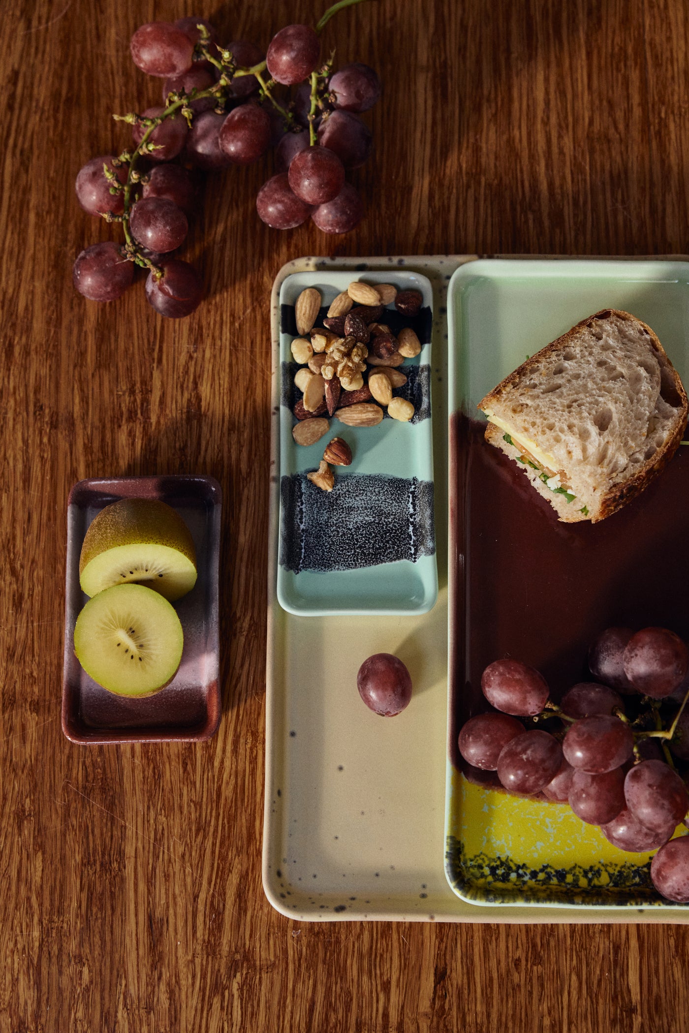Plateau à gâteau 70s Ceramics