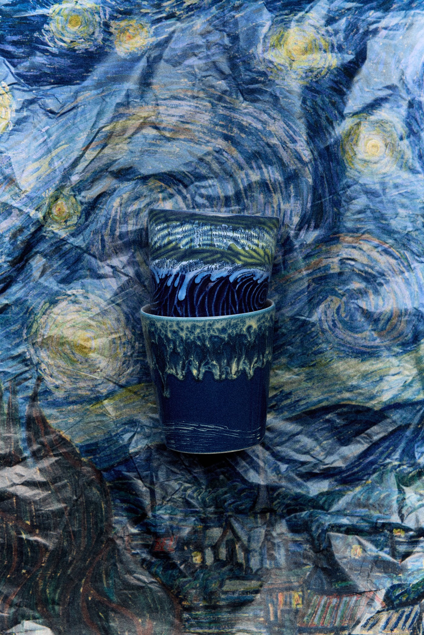 Tasses à café Van Gogh 70s Ceramics 23 cl (Set de 2)