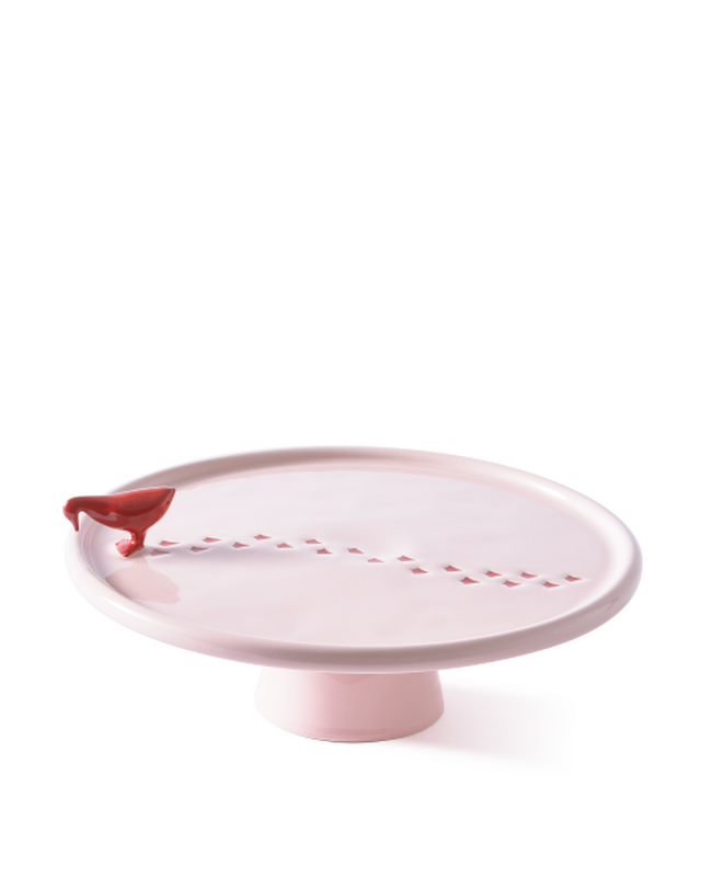 Assiette Walking Duck, light pink