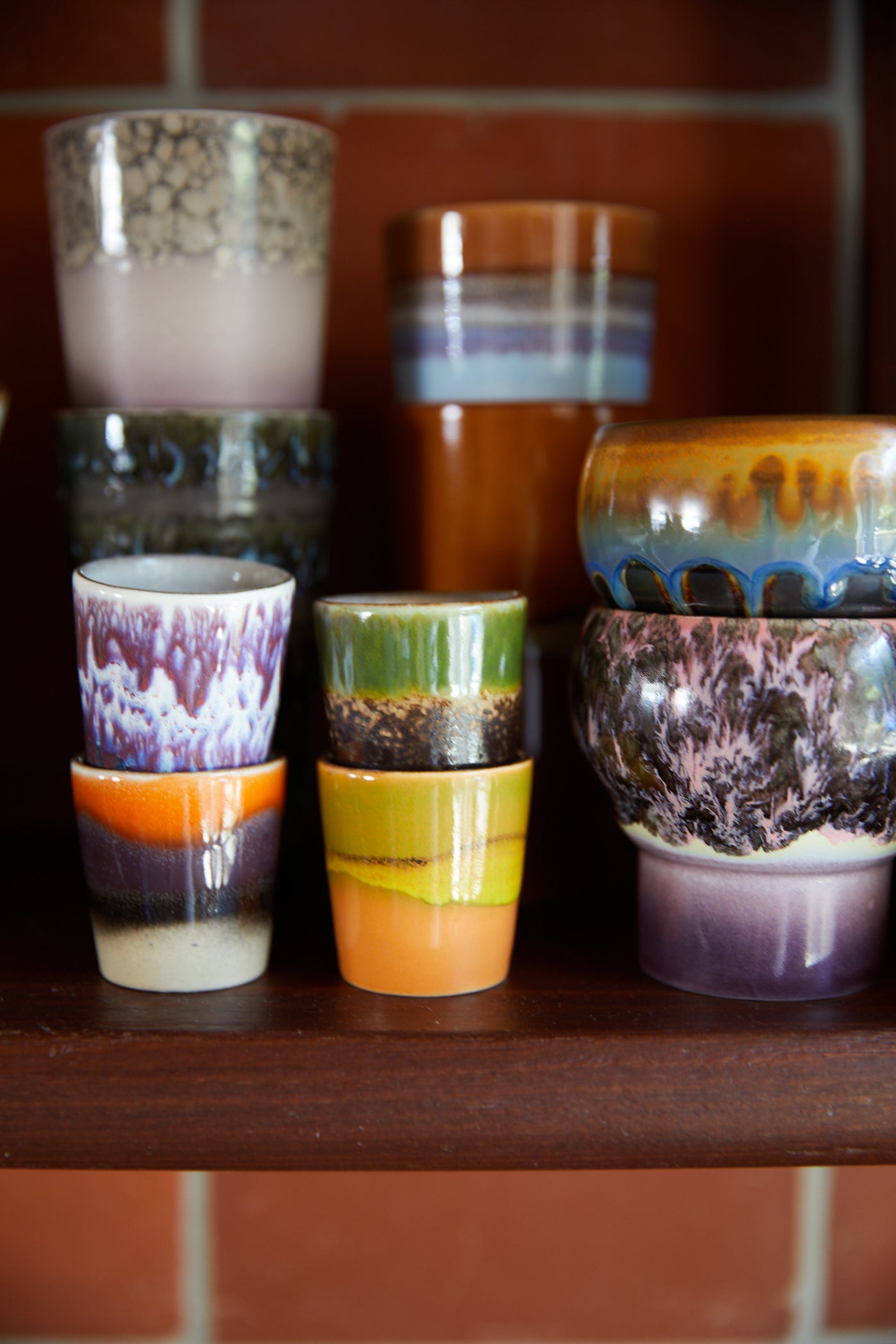 Coquetiers 70s Ceramics (Set de 4)