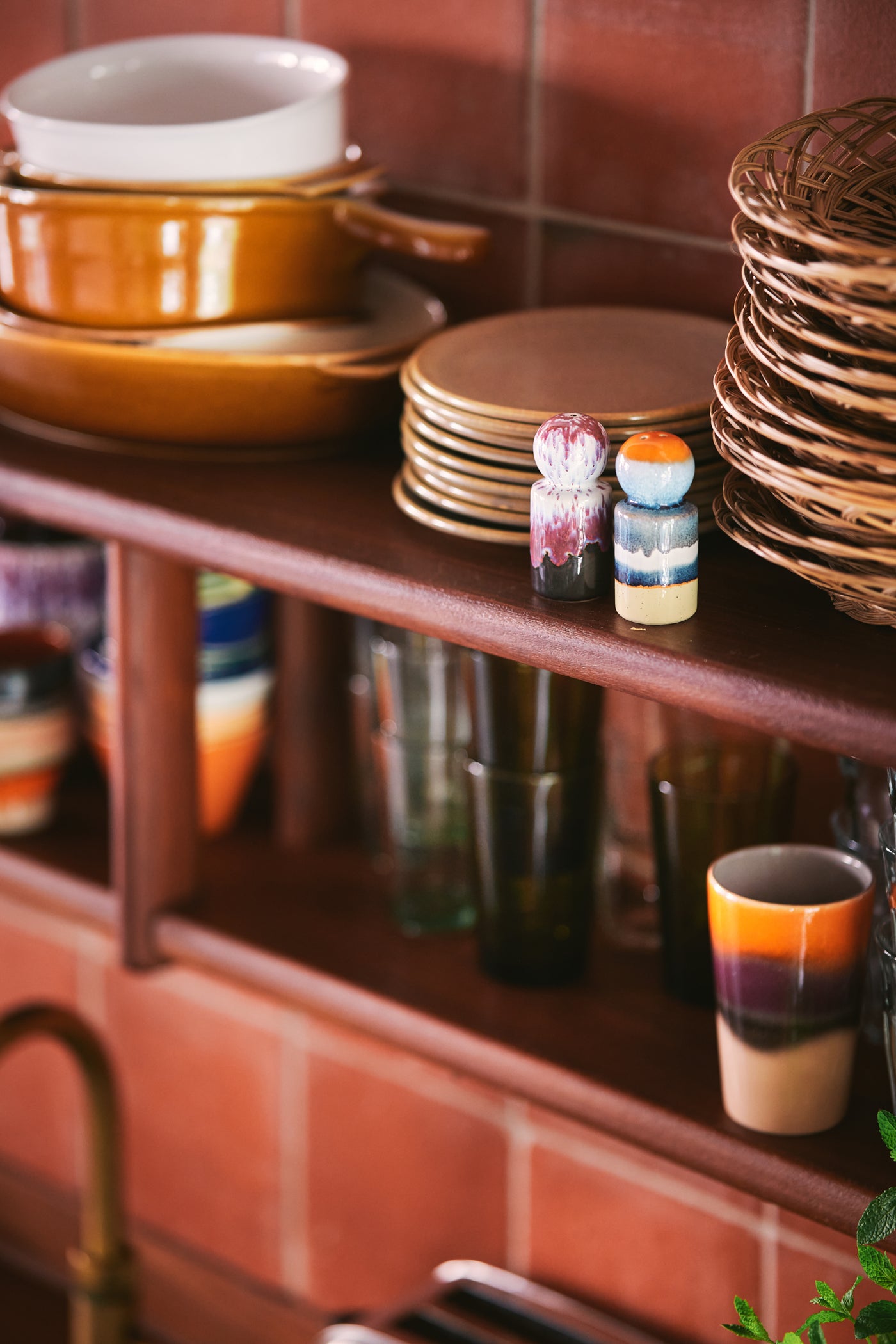 Salière-poivrière 70s Ceramics