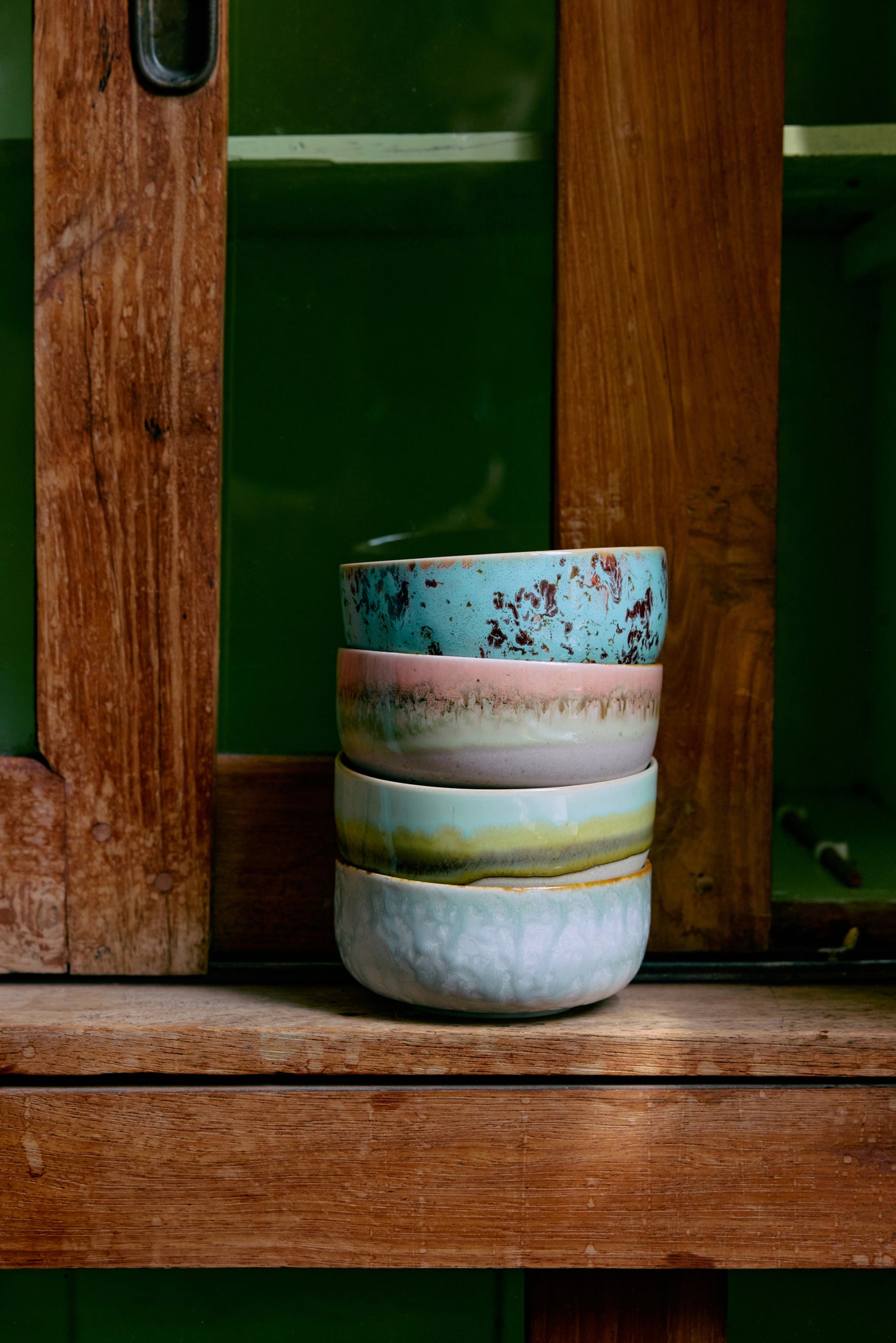 Bols à dessert 70s Ceramics (Set de 4)