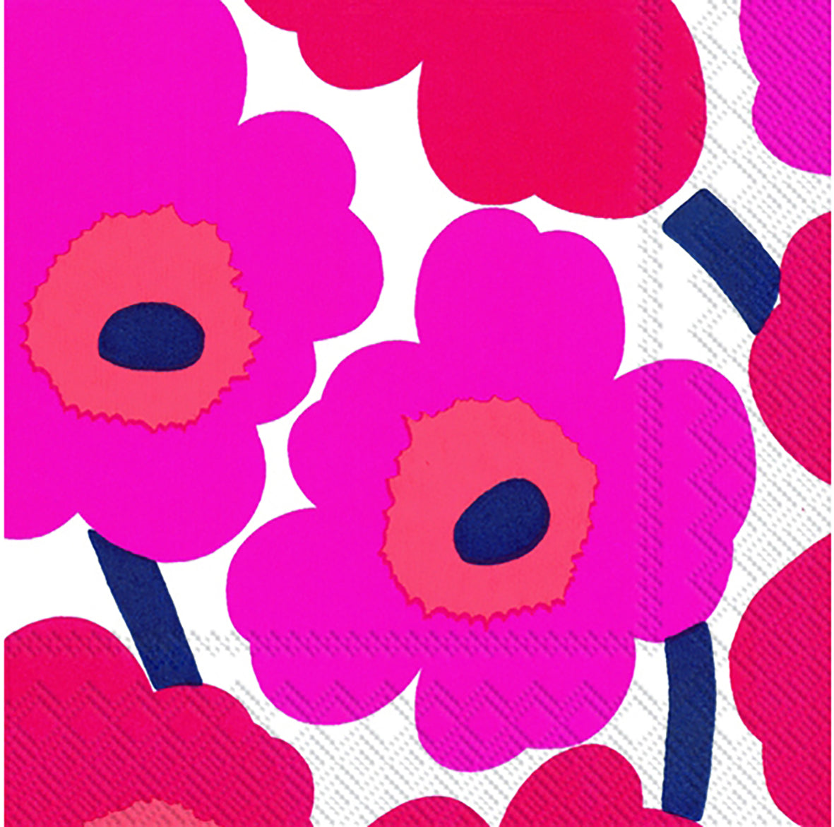 Serviette Unikko — Red