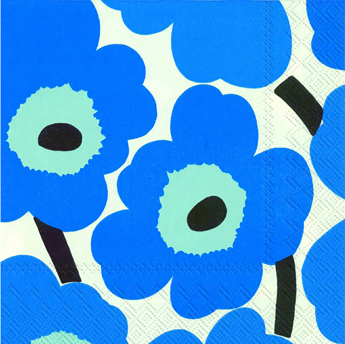 Serviette Unikko — Blue