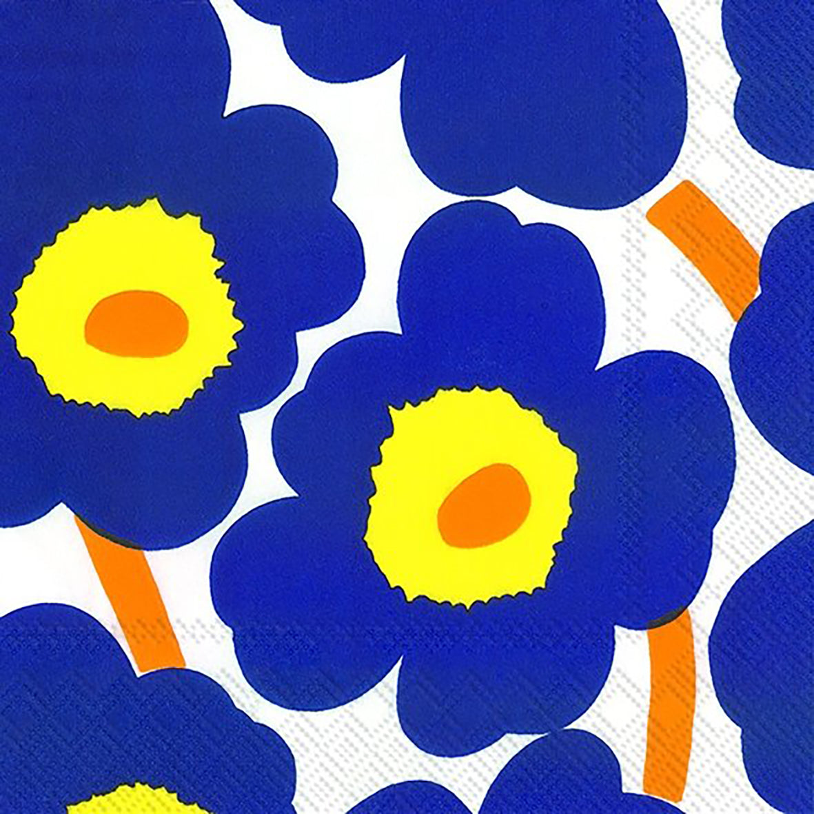 Serviette Unikko — Darkblue