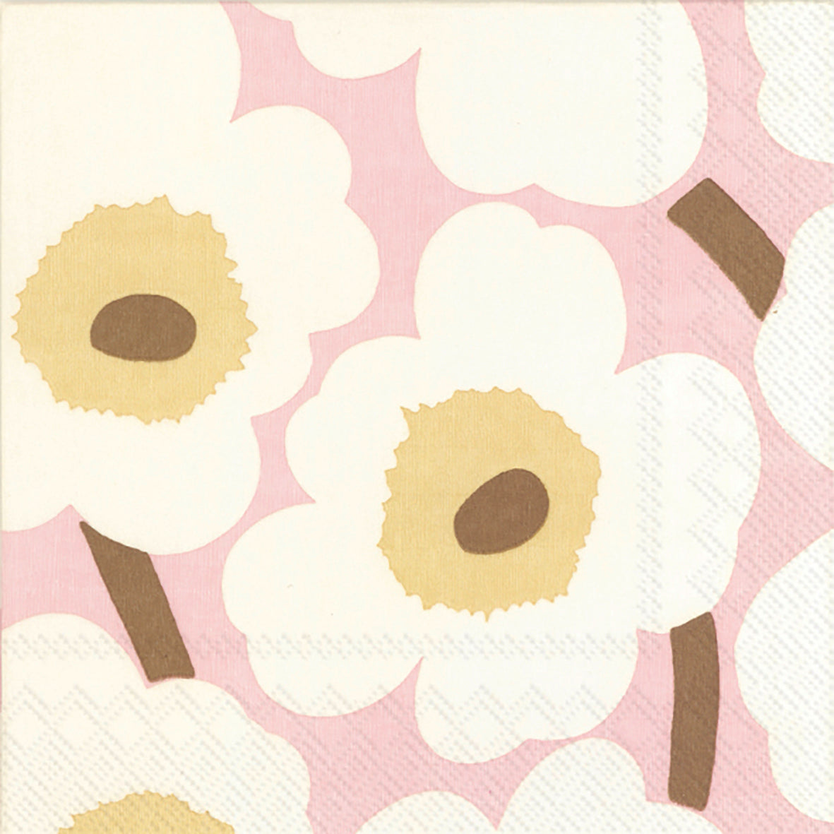 Serviette Unikko — Cream 1