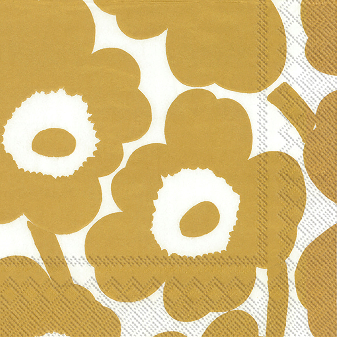 Serviette Unikko — White Gold