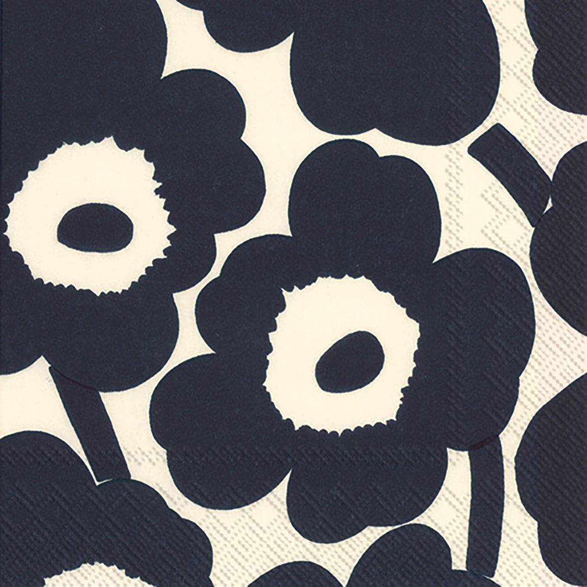 Serviette Unikko — Darkblue Nature