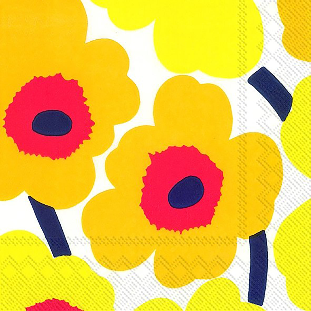 Serviette Unikko — Darkyellow