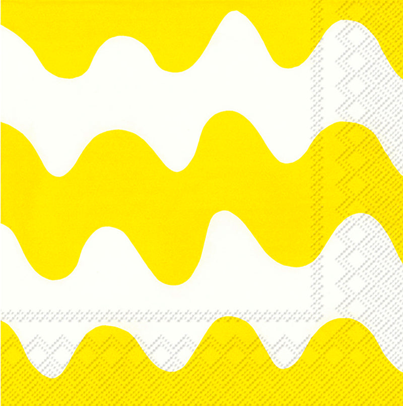 Serviette Lokki — Lightyellow