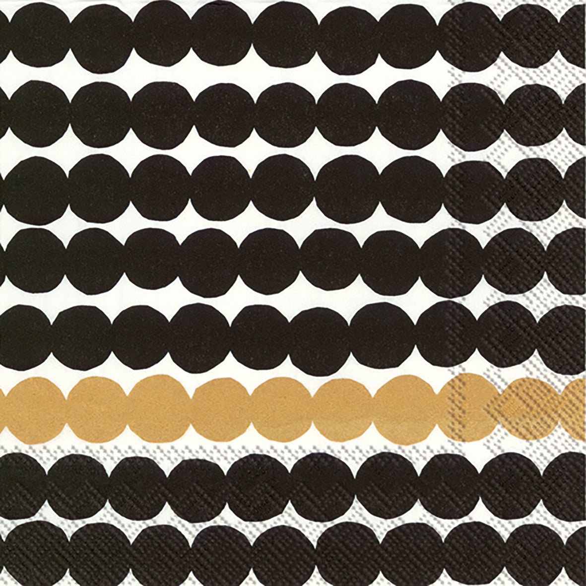 Serviette Rasymatto — Black Gold
